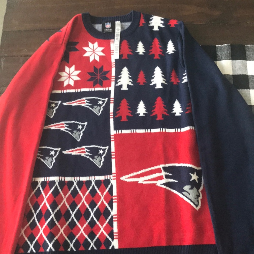 New England patriots ugly sweater